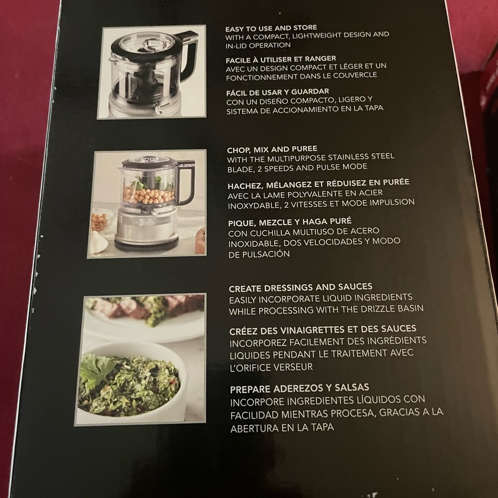 Kitchenaid Food Chopper NWT - Picture 2 of 2